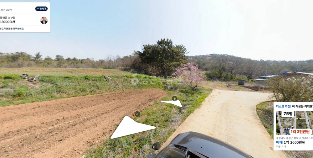 충청남도 홍성군 서부면 토지 사진 1