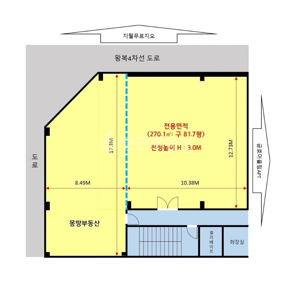 충청남도 천안시 서북구 불당동 상가 사진 1