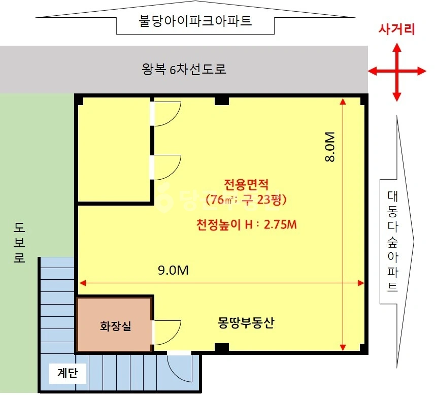 충청남도 천안시 서북구 불당동 상가 사진 1