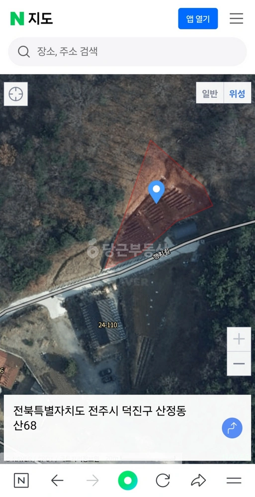 전북특별자치도 전주시 덕진구 산정동 토지 사진 1