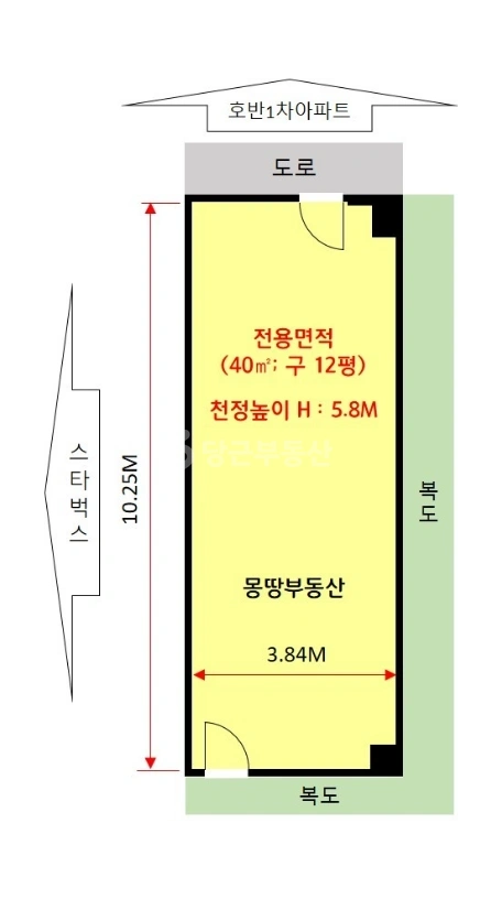 충청남도 천안시 서북구 불당동 상가 사진 1