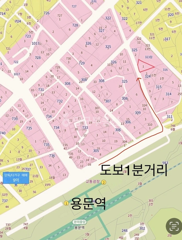 경기도 양평군 용문면 토지 사진 1