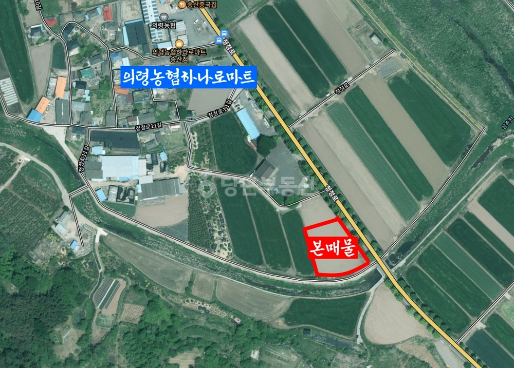 경상남도 의령군 유곡면 토지 사진 1