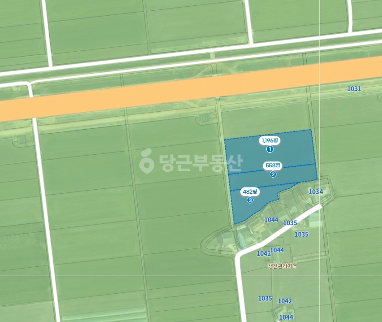전북특별자치도 김제시 진봉면 토지 사진 1