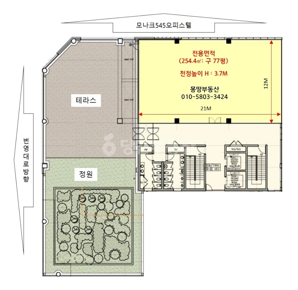 충청남도 천안시 서북구 불당동 상가 사진 1