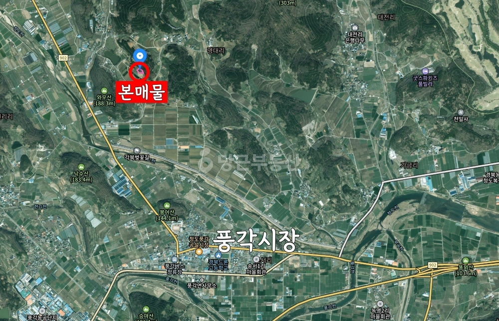 경상북도 청도군 각북면 토지 사진 1