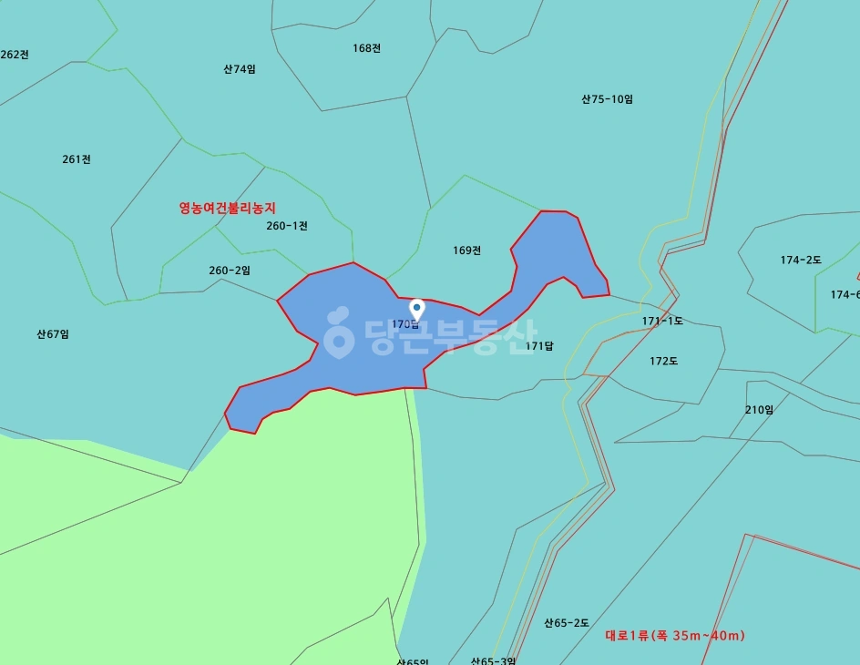 경상남도 합천군 대양면 토지 사진 1