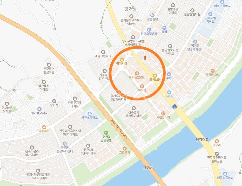 경상남도 진주시 평거동 상가 사진 1