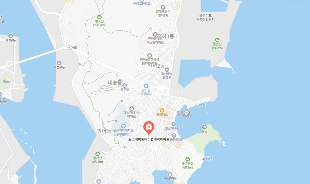 울산광역시 동구 화정동 아파트 사진 1
