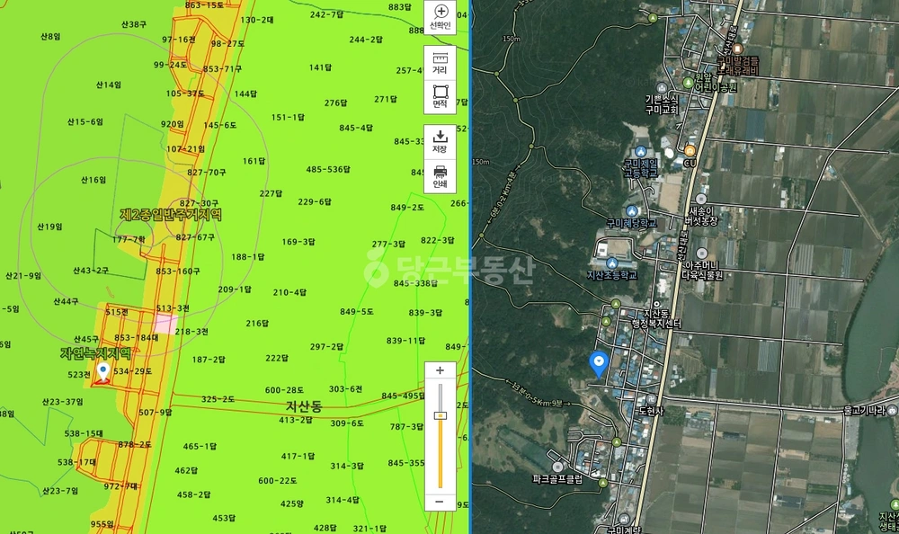 경상북도 구미시 지산동 토지 사진 1