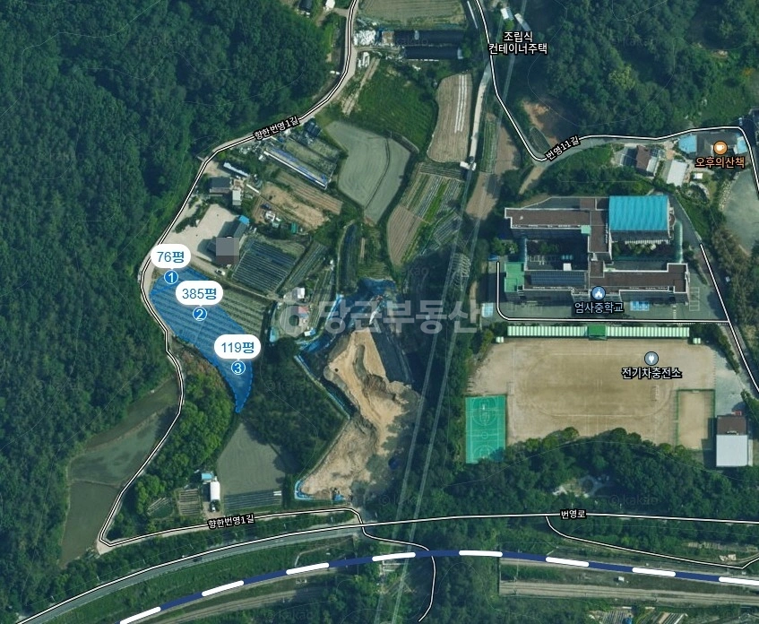 충청남도 계룡시 엄사면 토지 사진 1
