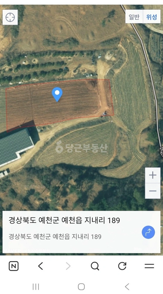 경상북도 예천군 예천읍 토지 사진 1