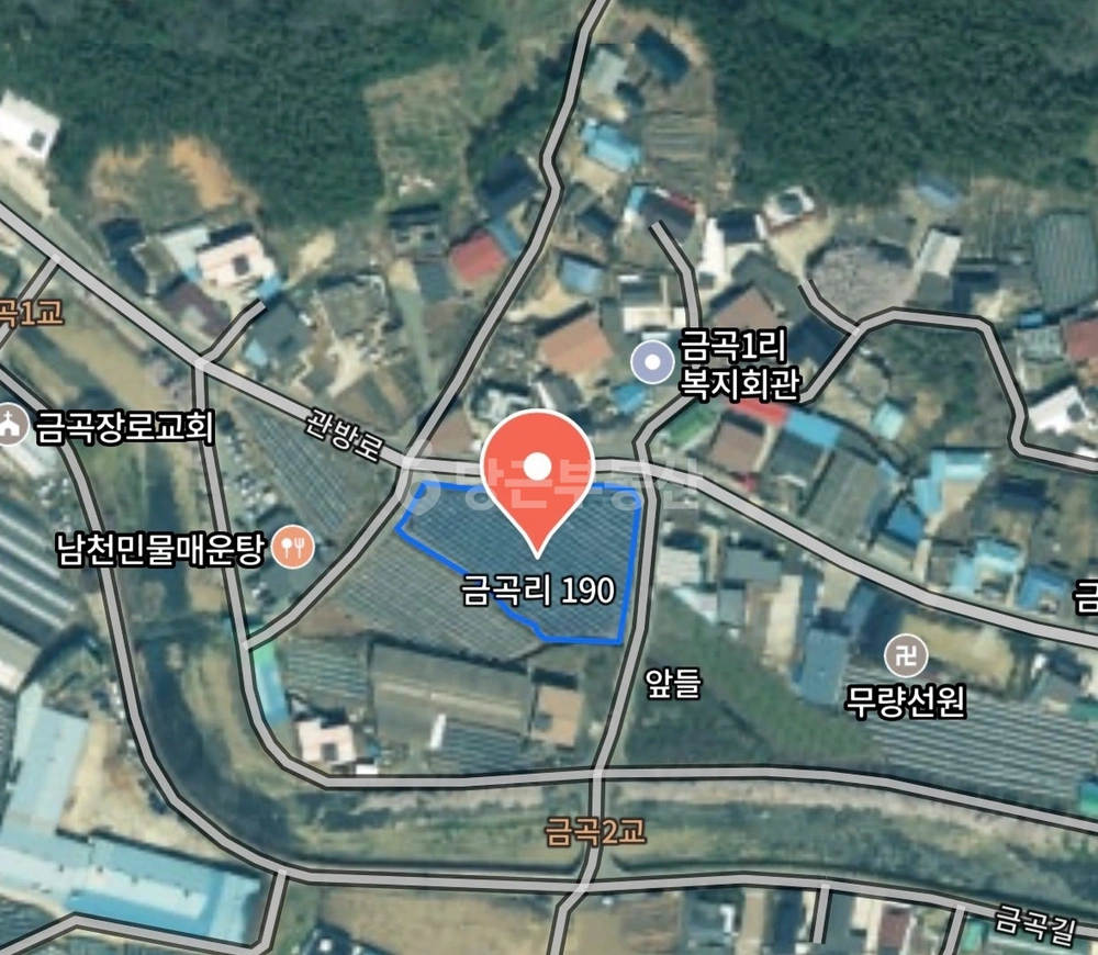 경상북도 경산시 남천면 토지 사진 1