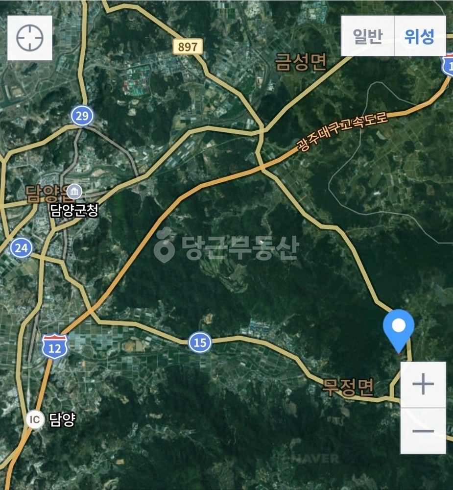 전남광주통합특별시 담양군 무정면 토지 사진 1
