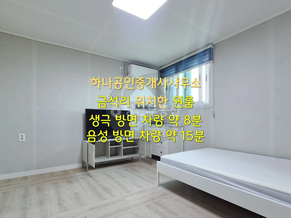 충청북도 음성군 금왕읍 원룸 사진 1