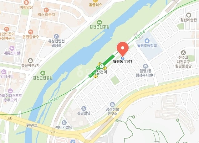 대전광역시 서구 월평동 상가 사진 1