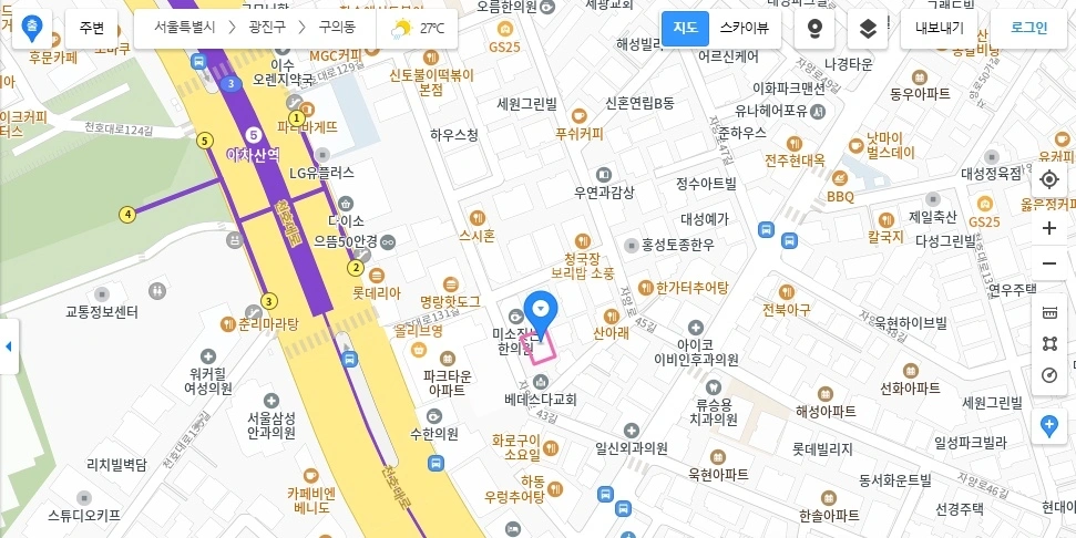 서울특별시 광진구 구의동 단독/전원주택 사진 1