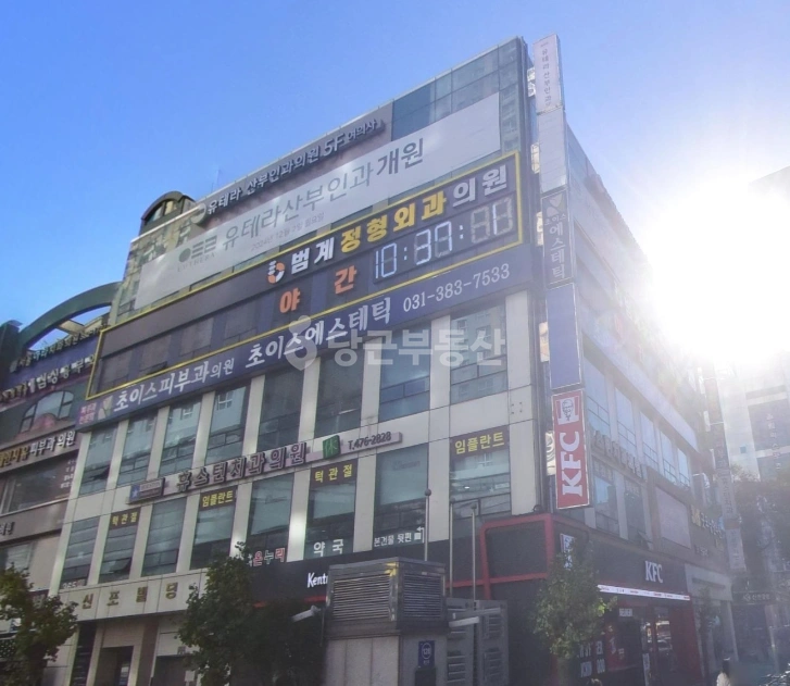 경기도 안양시 동안구 호계동 상가 사진 1