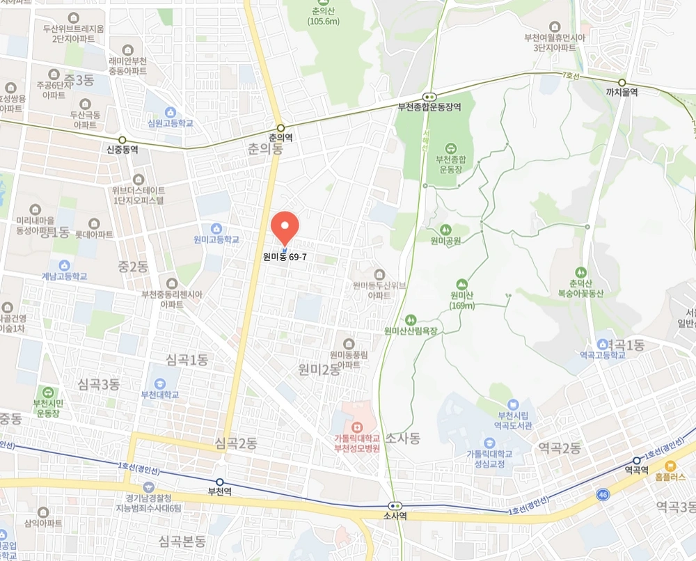 경기도 부천시 원미구 원미동 빌라(투룸 이상) 사진 1