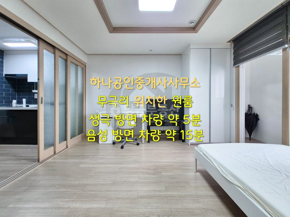 충청북도 음성군 금왕읍 원룸 사진 1