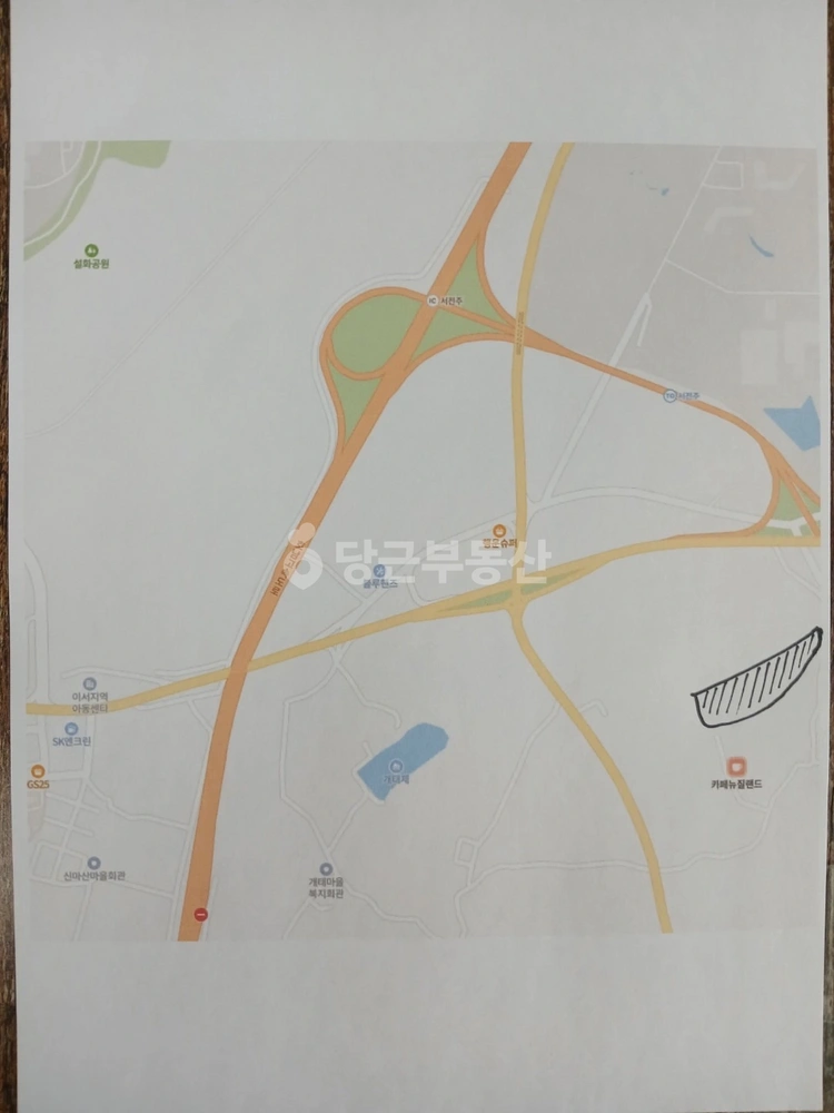 전북특별자치도 완주군 이서면 토지 사진 1