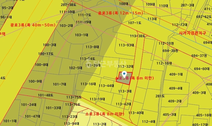 전남광주통합특별시 동구 동명동 토지 사진 1