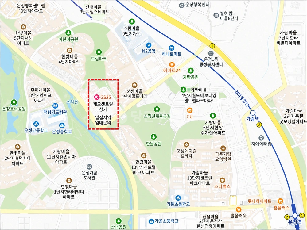 경기도 오산시 금암동 상가 사진 1
