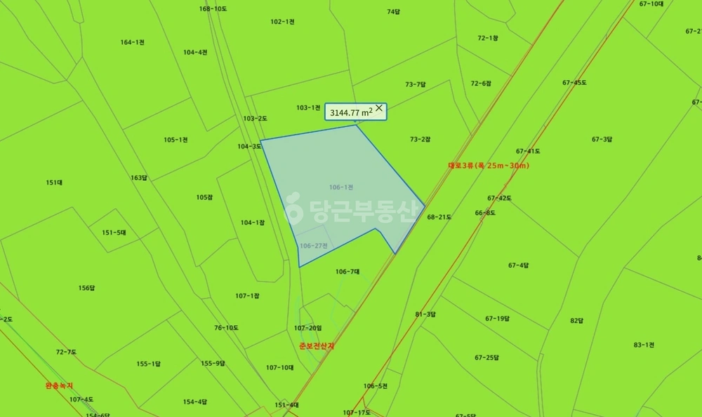 전남광주통합특별시 영광군 영광읍 토지 사진 1