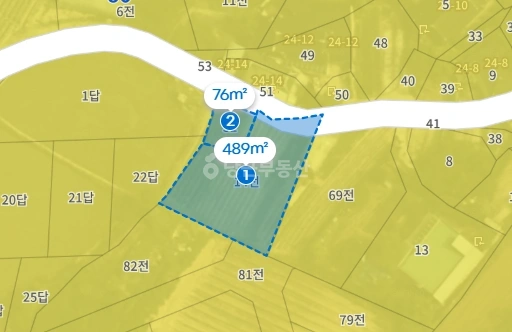 전북특별자치도 김제시 용동 토지 사진 1