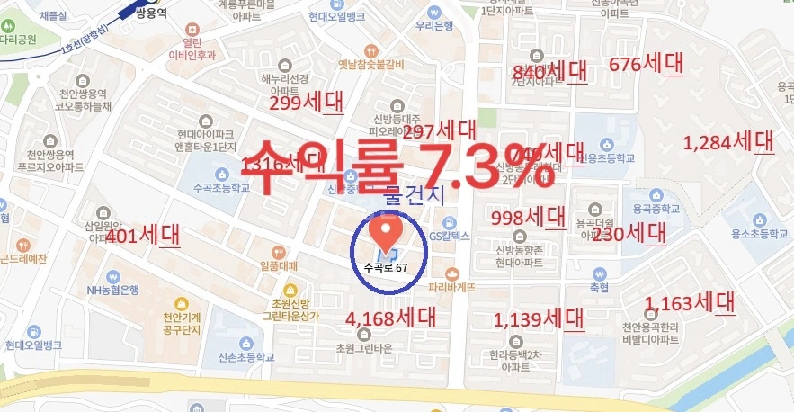 충청남도 천안시 동남구 신방동 상가 사진 1