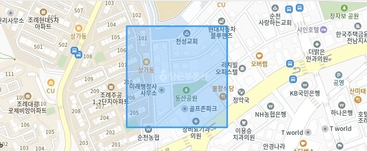 전남광주통합특별시 순천시 조례동 원룸 사진 1
