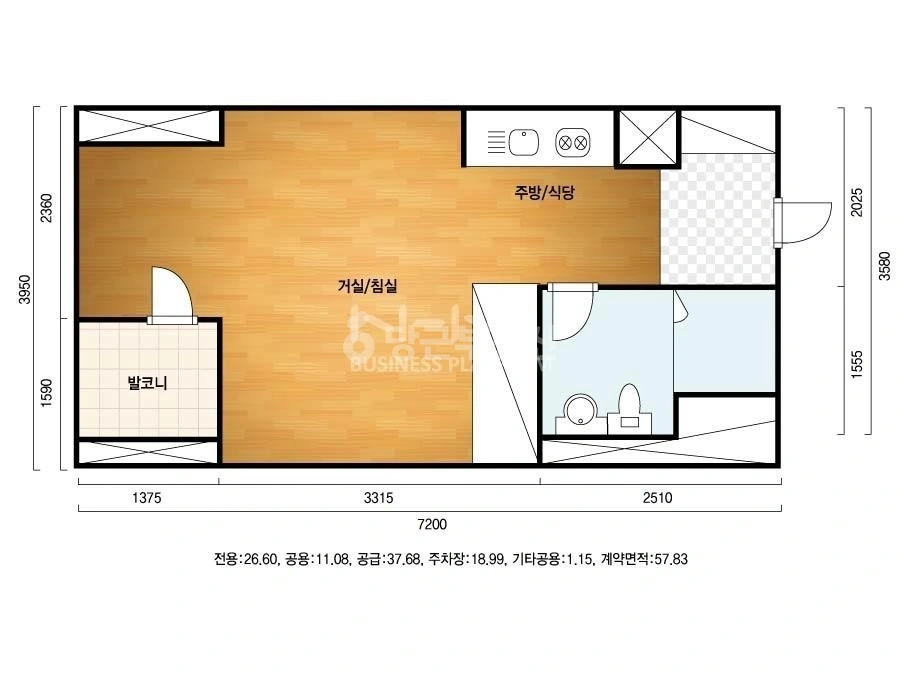 부산광역시 해운대구 우동 오피스텔 사진 1