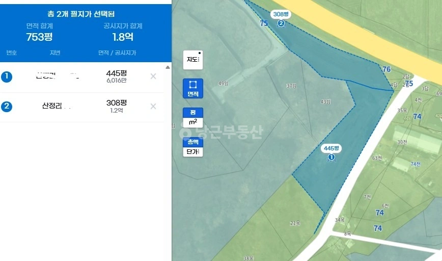 충청남도 아산시 음봉면 토지 사진 1
