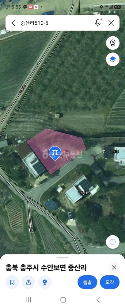 충청북도 충주시 수안보면 토지 사진 1