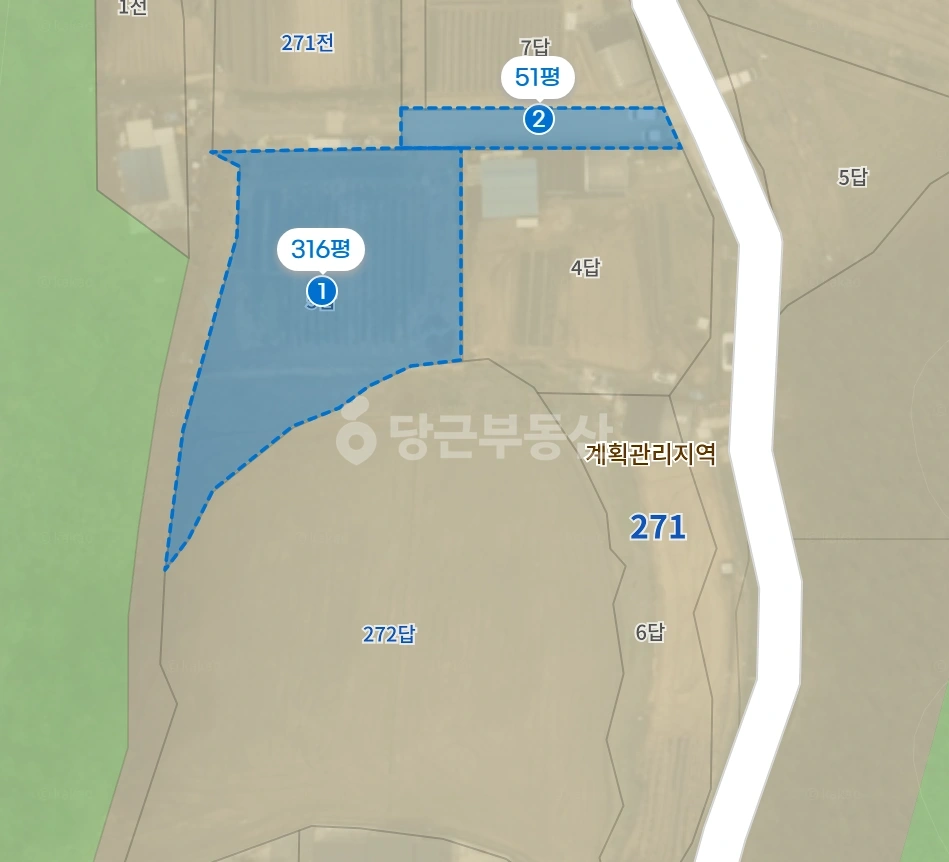 충청남도 천안시 동남구 목천읍 토지 사진 1