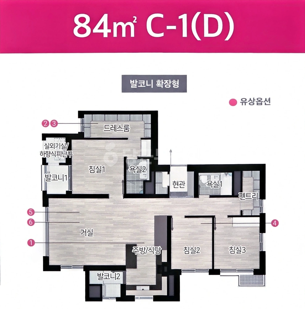 경상북도 포항시 북구 양덕동 아파트 사진 1