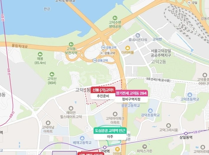 서울특별시 강동구 고덕동 빌라(투룸 이상) 사진 1