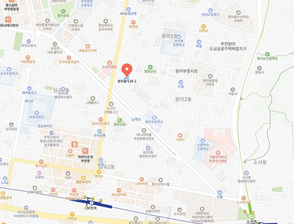 경기도 부천시 원미구 원미동 빌라(투룸 이상) 사진 1