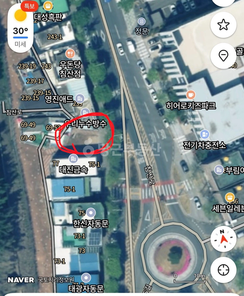 대구광역시 북구 침산동 토지 사진 1