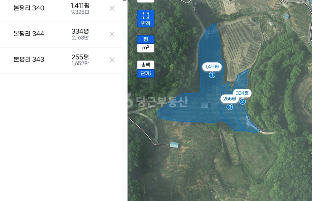 충청북도 충주시 앙성면 토지 사진 1