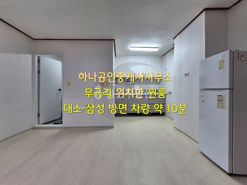 충청북도 음성군 금왕읍 원룸 사진 1