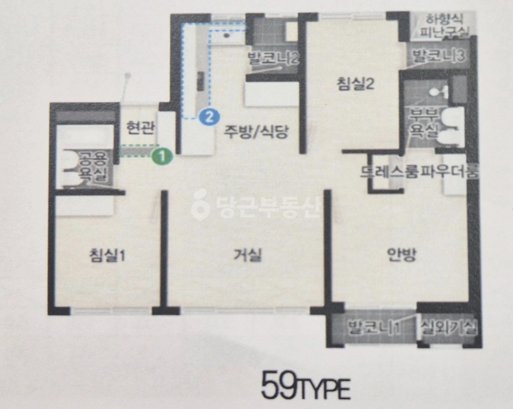 대구광역시 북구 태전동 아파트 사진 1