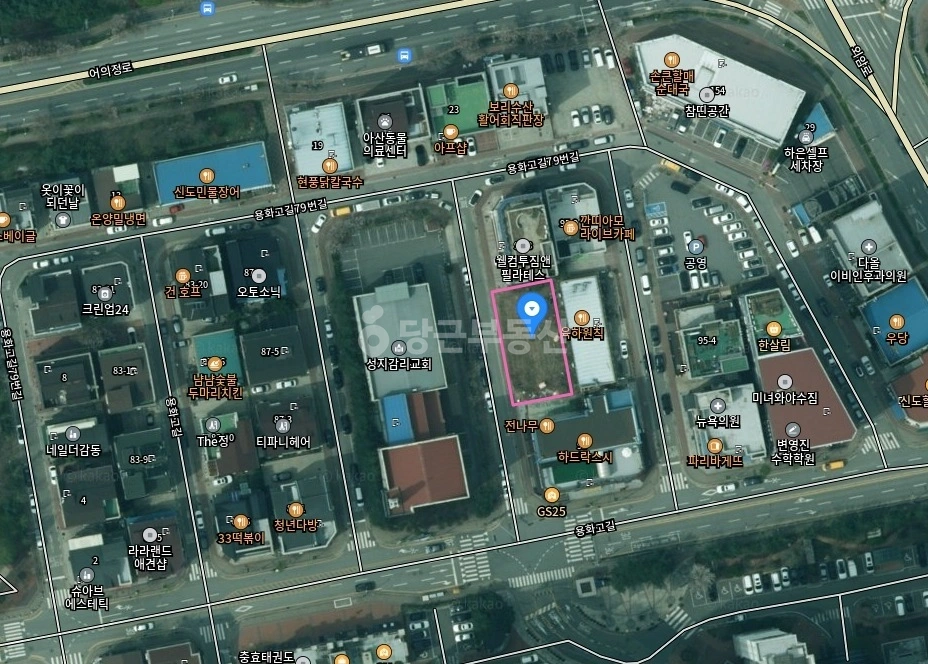 충청남도 아산시 용화동 토지 사진 1
