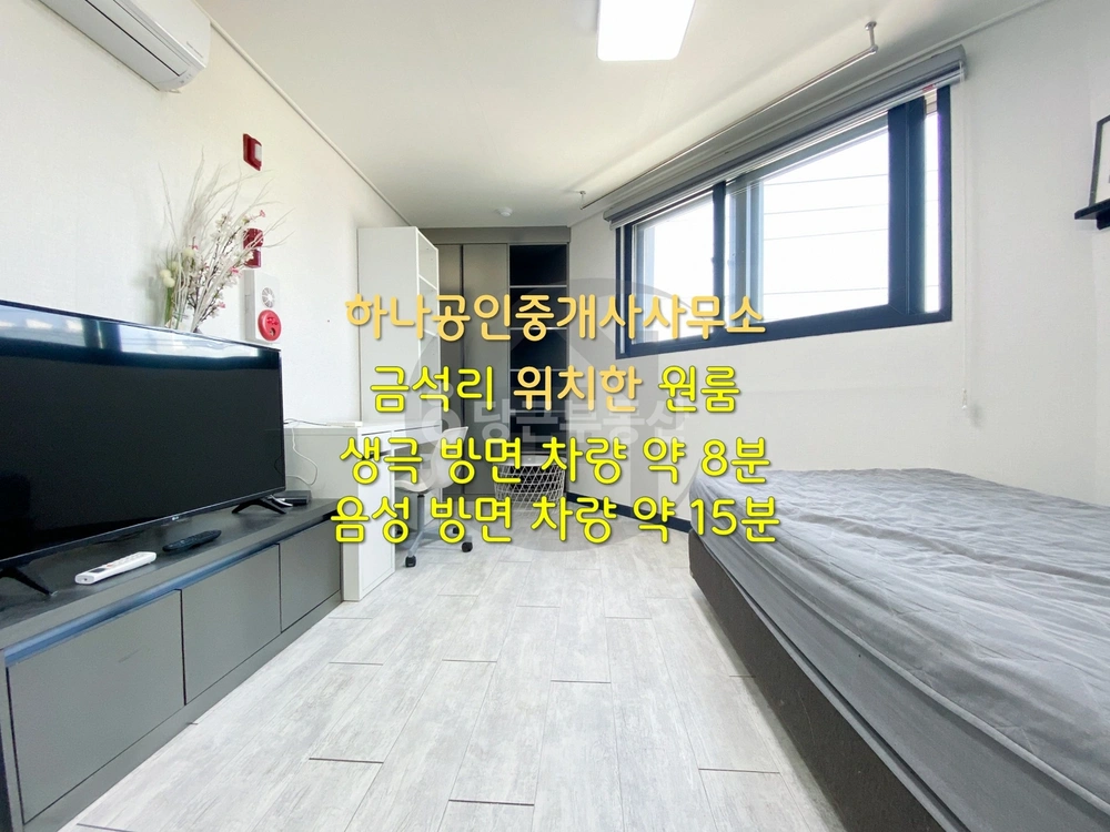 충청북도 음성군 금왕읍 원룸 사진 1