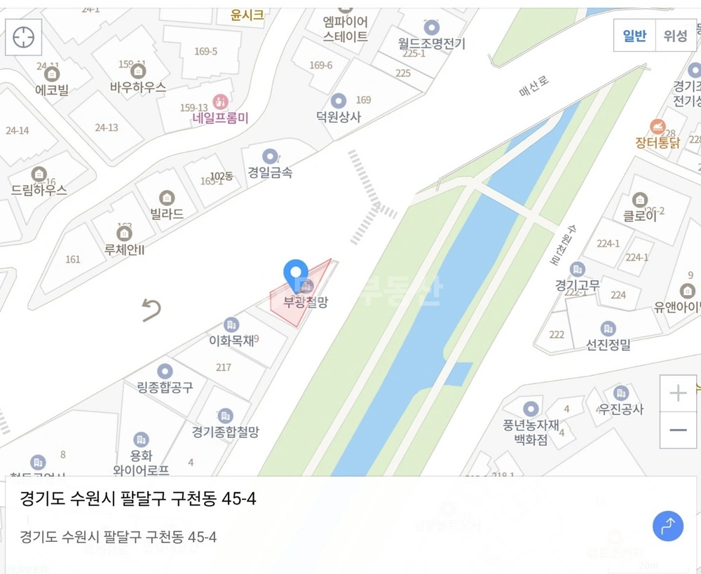 경기도 수원시 팔달구 구천동 토지 사진 1
