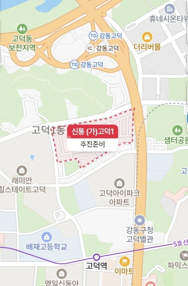 서울특별시 강동구 고덕동 빌라(투룸 이상) 사진 1