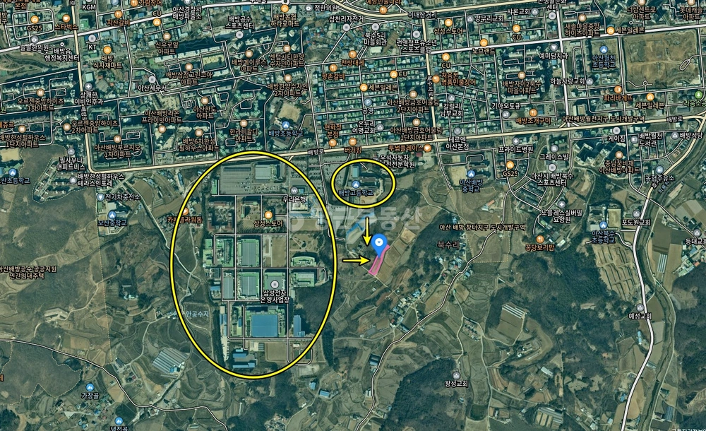 충청남도 아산시 배방읍 토지 사진 1