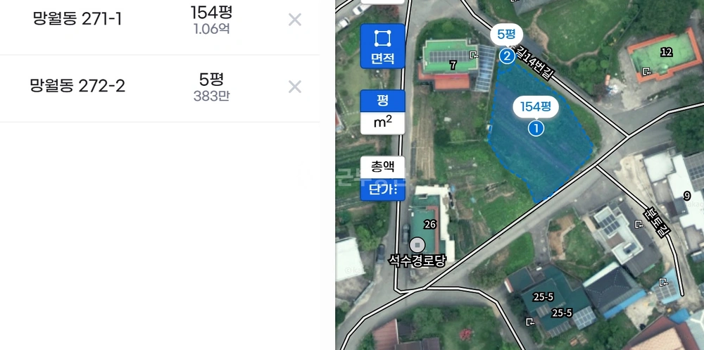 전남광주통합특별시 북구 망월동 토지 사진 1