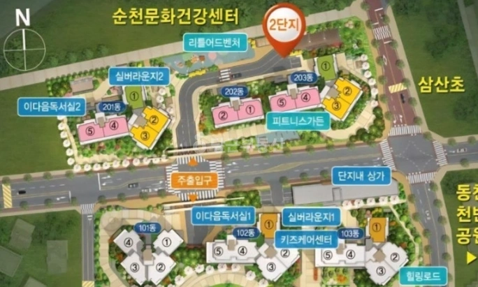 전남광주통합특별시 순천시 매곡동 아파트 사진 1