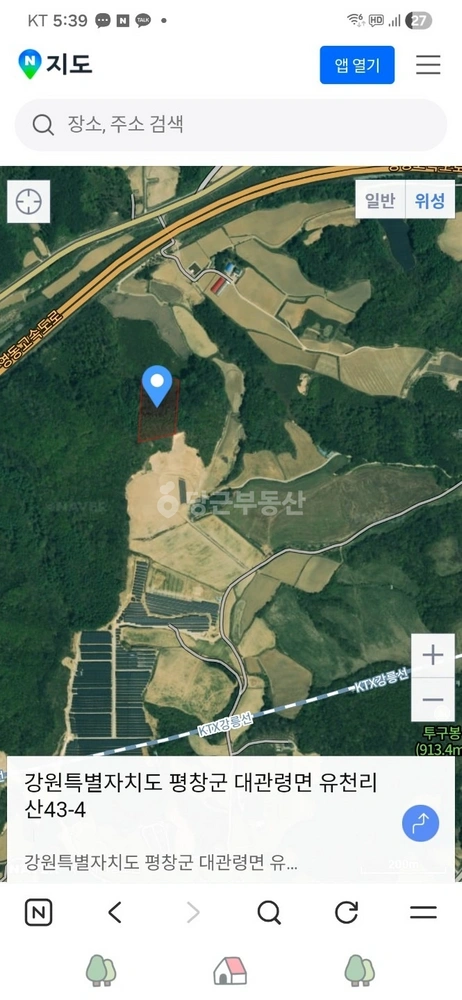 강원특별자치도 평창군 대관령면 토지 사진 1